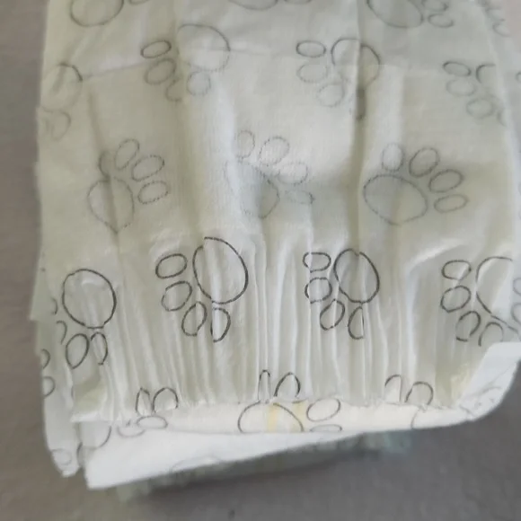 Reusable Doggy Belly Band Wrap Diaper Set - Navy Space, Blue Shark  Sloth Prints - Picture 6 of 7